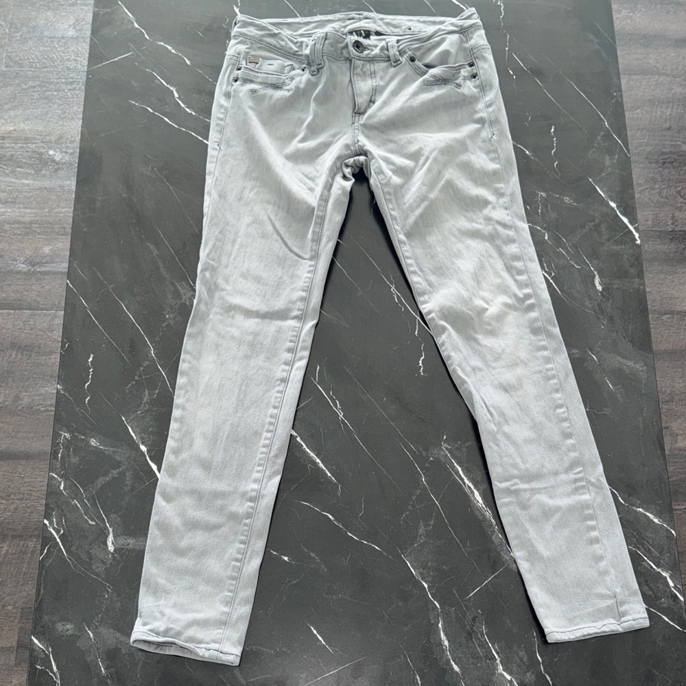 Armani Exchange Light Gray Skinny Jeans size 6
